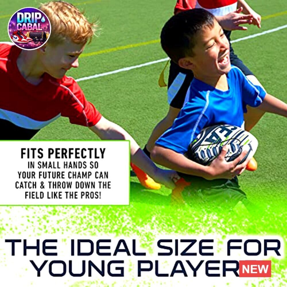 Youth NFL Mini Football Set with Air Pump Official Licensed Team Sport - Picture 5 of 6